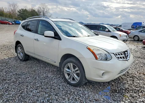2012 Nissan Rogue S из США, поврежденный, VIN JN8AS5MV4CW380161